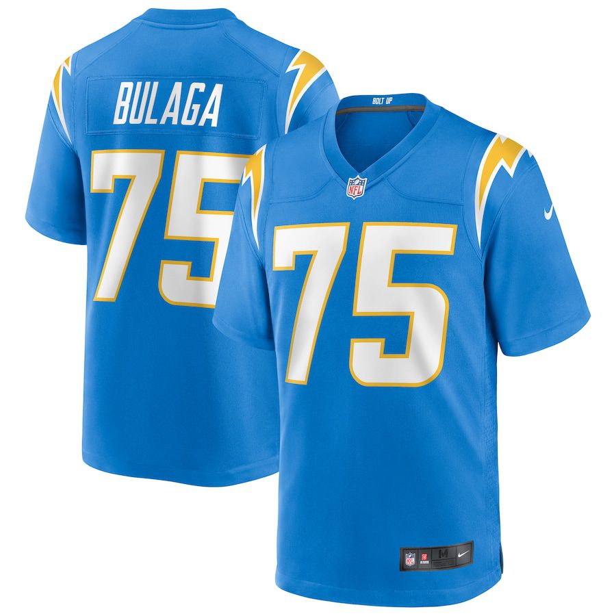 Men Los Angeles Chargers #75 Bryan Bulaga Nike Powder Blue Game NFL Jersey